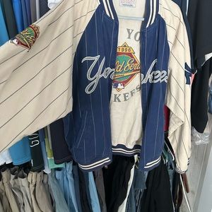 NY Yankees 1996 World Series Reversible Men’s Jacket Large
